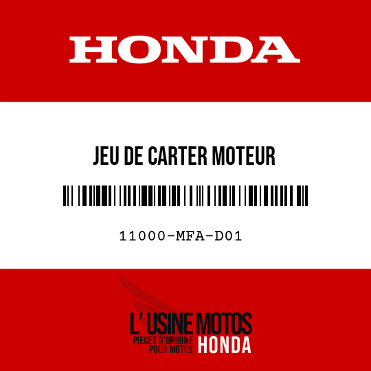 image de 11000-MFA-D01 JEU DE CARTER MOTEUR