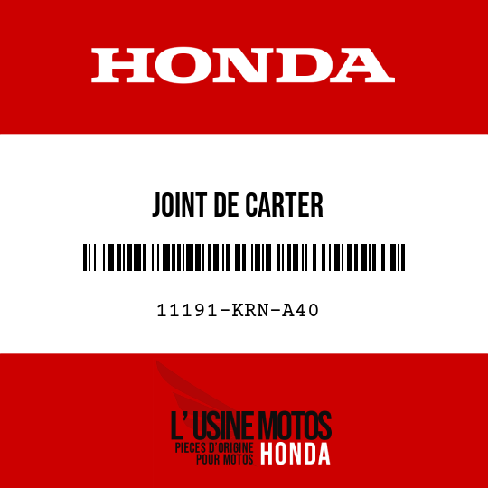image de 11191-KRN-A40 JOINT DE CARTER