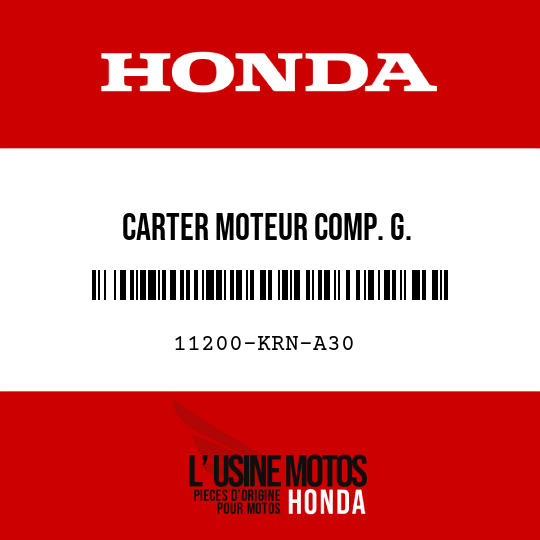 image de 11200-KRN-A30 CARTER MOTEUR COMP. G.