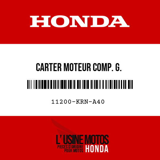 image de 11200-KRN-A40 CARTER MOTEUR COMP. G.