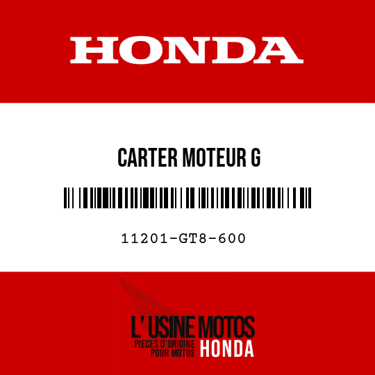 image de 11201-GT8-600 CARTER MOTEUR G