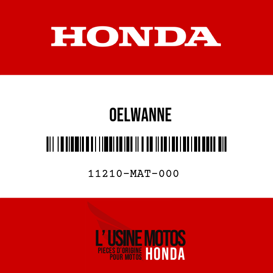 image de 11210-MAT-000 OELWANNE