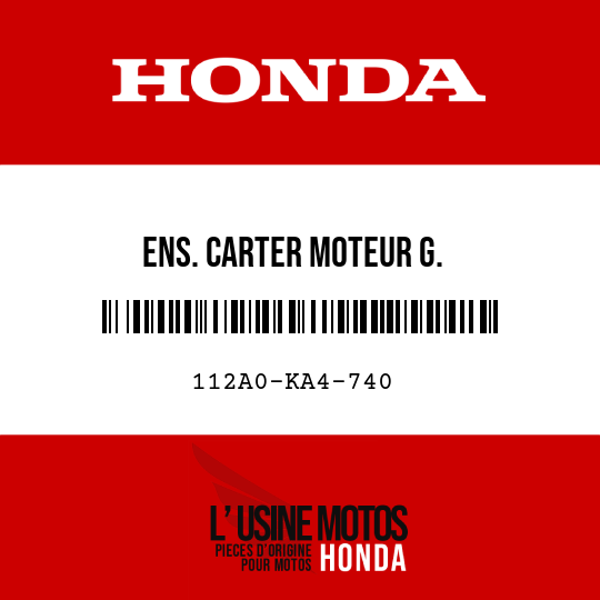 image de 112A0-KA4-740 ENS. CARTER MOTEUR G.