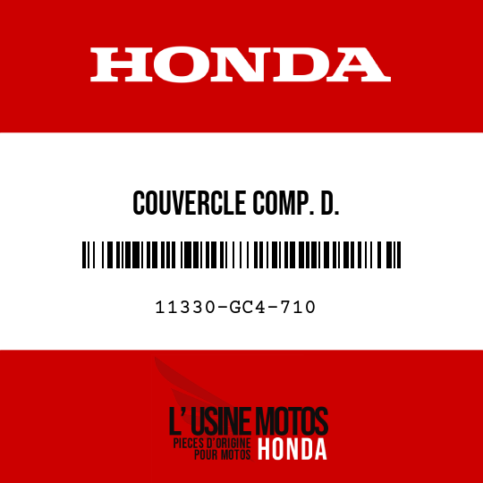 image de 11330-GC4-710 COUVERCLE COMP. D.