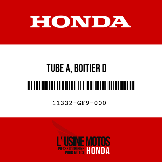 image de 11332-GF9-000 TUBE A, BOITIER D