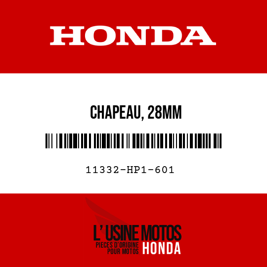 image de 11332-HP1-601 CHAPEAU, 28MM