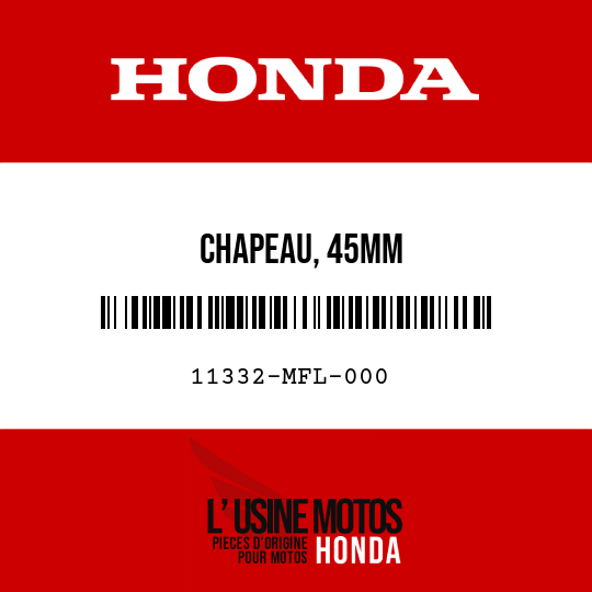 image de 11332-MFL-000 CHAPEAU, 45MM