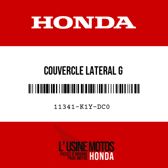 image de 11341-K1Y-DC0 COUVERCLE LATERAL G