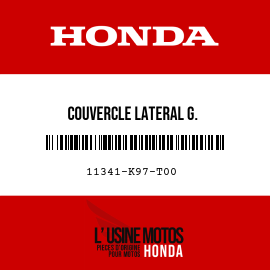 image de 11341-K97-T00 COUVERCLE LATERAL G.
