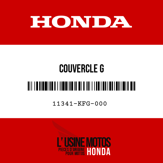 image de 11341-KFG-000 COUVERCLE G