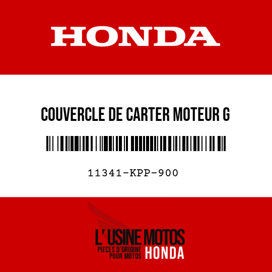 image de 11341-KPP-900 COUVERCLE DE CARTER MOTEUR G