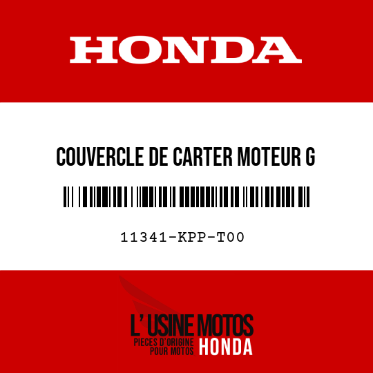 image de 11341-KPP-T00 COUVERCLE DE CARTER MOTEUR G