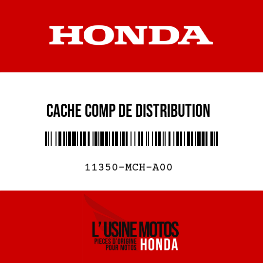 image de 11350-MCH-A00 CACHE COMP DE DISTRIBUTION