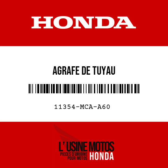 image de 11354-MCA-A60 AGRAFE DE TUYAU