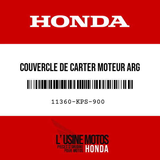 image de 11360-KPS-900 COUVERCLE DE CARTER MOTEUR ARG