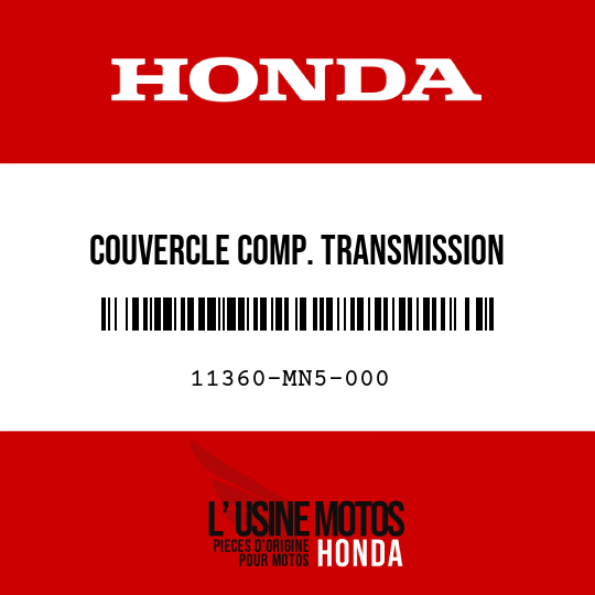 image de 11360-MN5-000 COUVERCLE COMP. TRANSMISSION