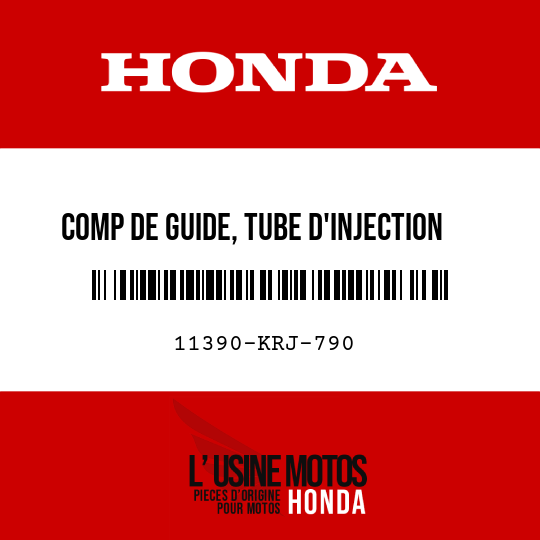 image de 11390-KRJ-790 COMP DE GUIDE, TUBE D'INJECTION D'AIR