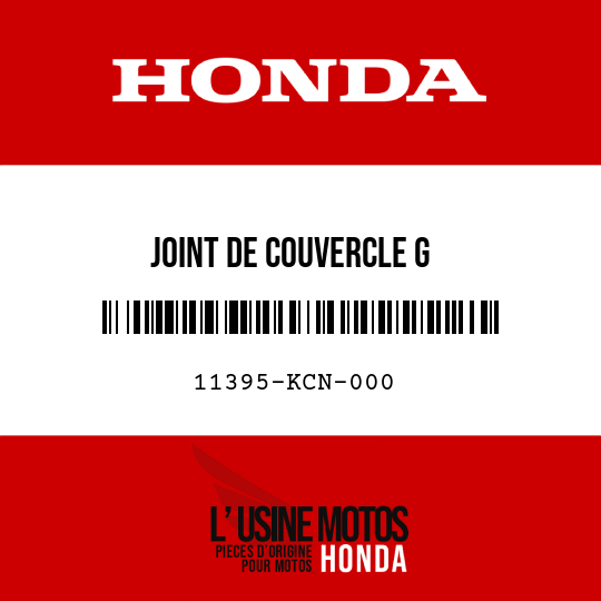 image de 11395-KCN-000 JOINT DE COUVERCLE G