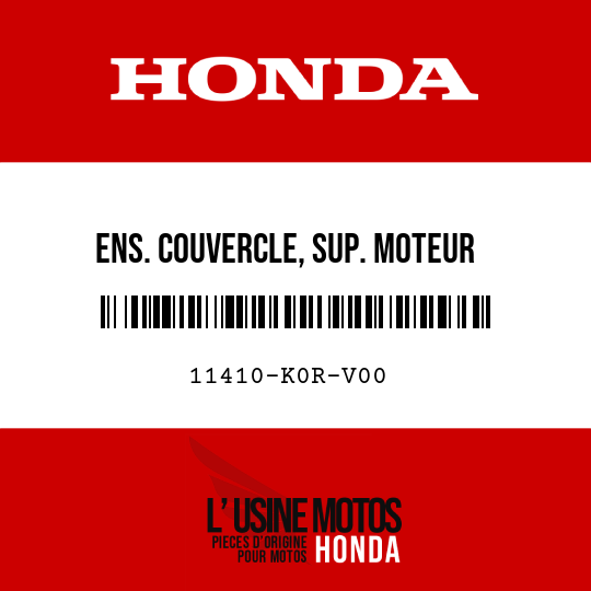 image de 11410-K0R-V00 ENS. COUVERCLE, SUP. MOTEUR