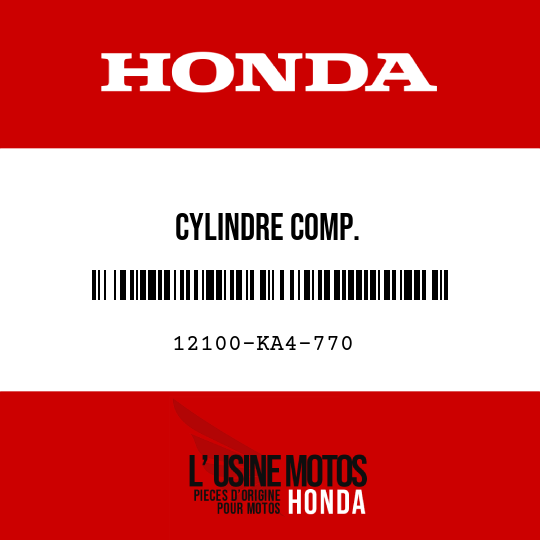 image de 12100-KA4-770 CYLINDRE COMP.