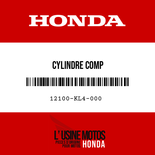 image de 12100-KL4-000 CYLINDRE COMP