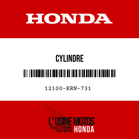 image de 12100-KRN-731 CYLINDRE