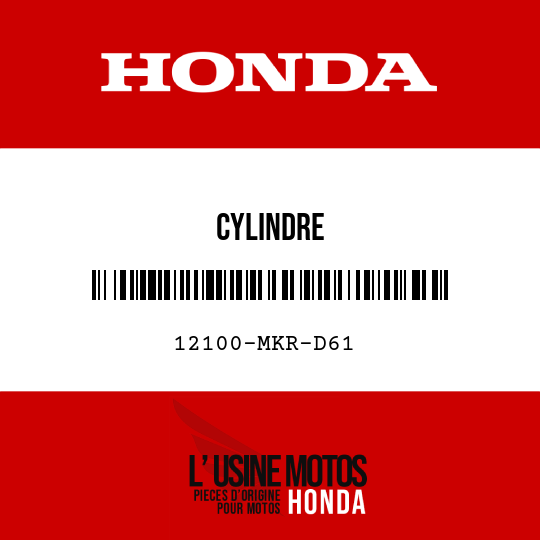 image de 12100-MKR-D61 CYLINDRE