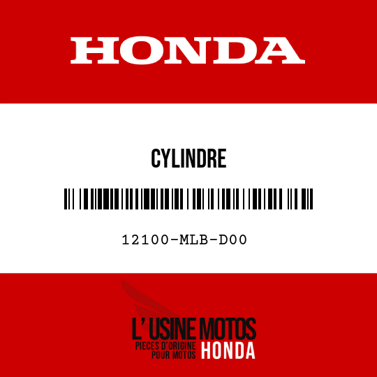 image de 12100-MLB-D00 CYLINDRE