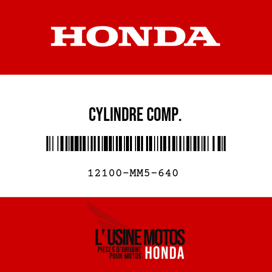 image de 12100-MM5-640 CYLINDRE COMP.