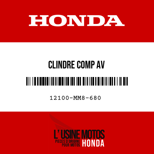 image de 12100-MM8-680 CLINDRE COMP AV