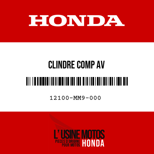 image de 12100-MM9-000 CLINDRE COMP AV