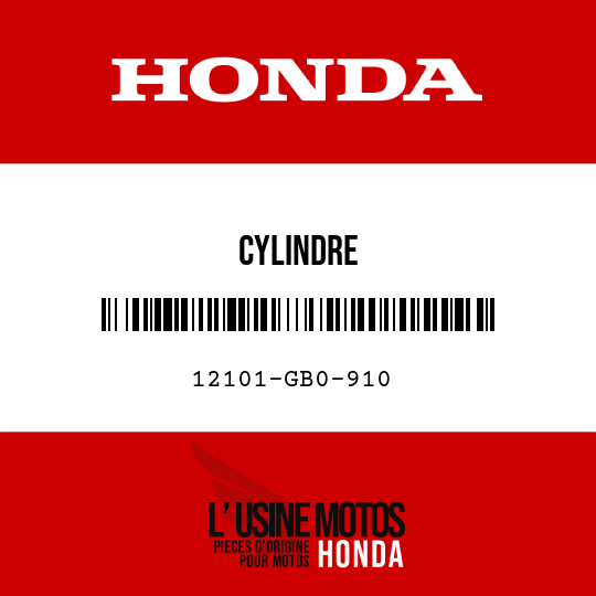 image de 12101-GB0-910 CYLINDRE