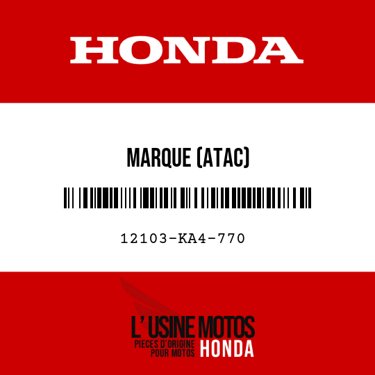 image de 12103-KA4-770 MARQUE (ATAC)