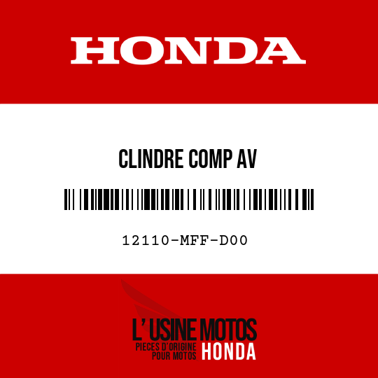 image de 12110-MFF-D00 CLINDRE COMP AV
