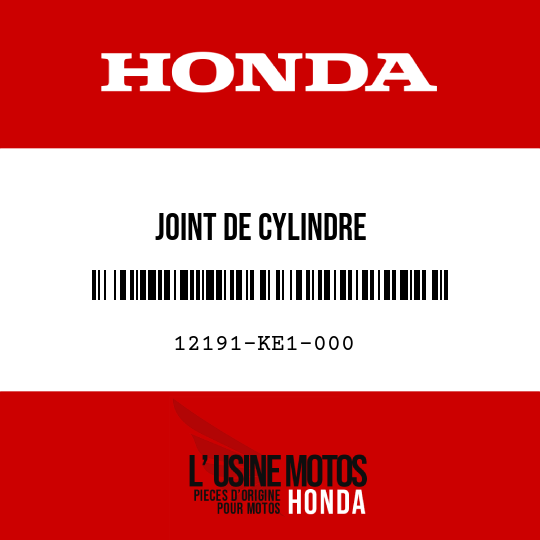 image de 12191-KE1-000 JOINT DE CYLINDRE