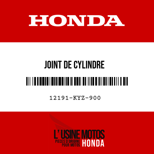 image de 12191-KYZ-900 JOINT DE CYLINDRE
