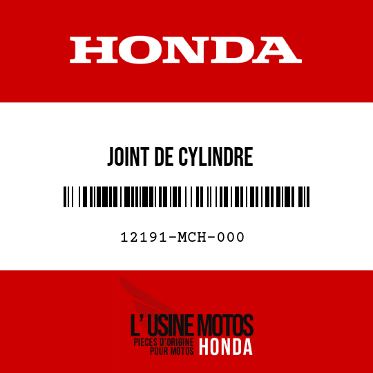 image de 12191-MCH-000 JOINT DE CYLINDRE