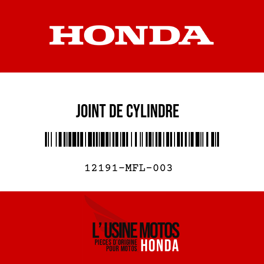 image de 12191-MFL-003 JOINT DE CYLINDRE