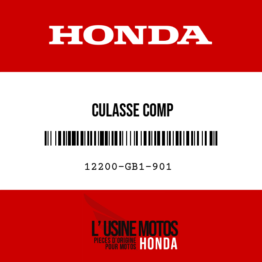 image de 12200-GB1-901 CULASSE COMP