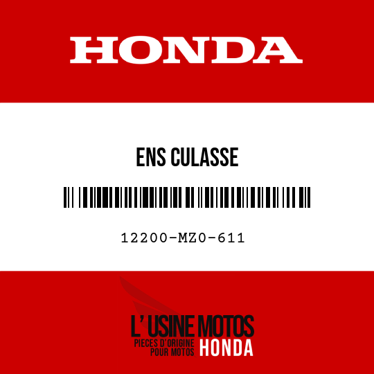 image de 12200-MZ0-611 ENS CULASSE