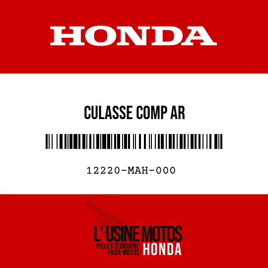 image de 12220-MAH-000 CULASSE COMP AR