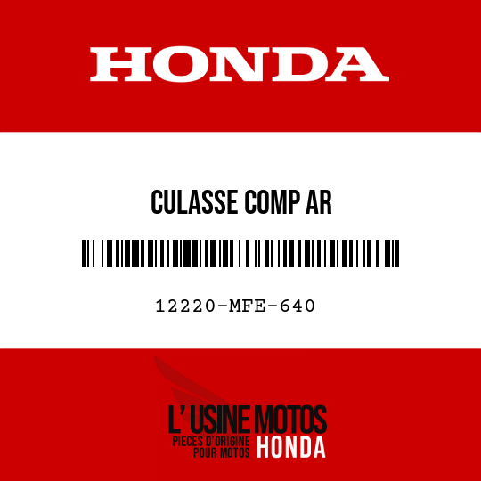 image de 12220-MFE-640 CULASSE COMP AR