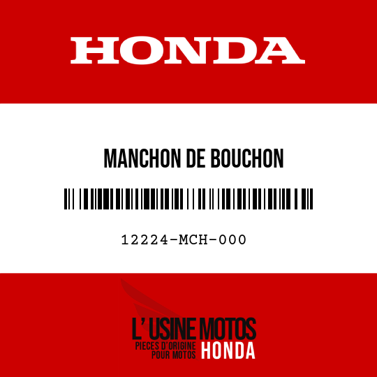 image de 12224-MCH-000 MANCHON DE BOUCHON