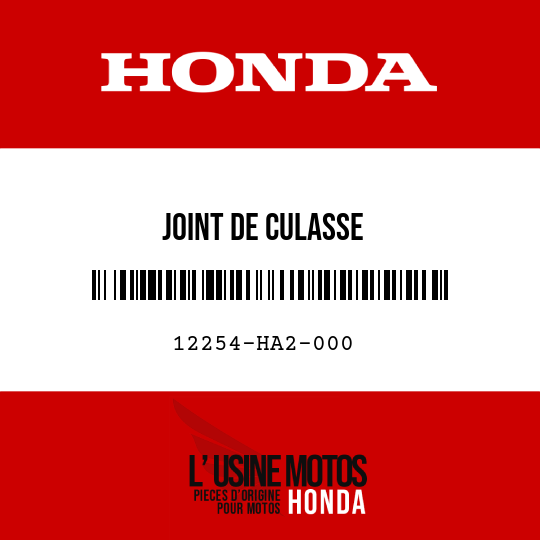 image de 12254-HA2-000 JOINT DE CULASSE