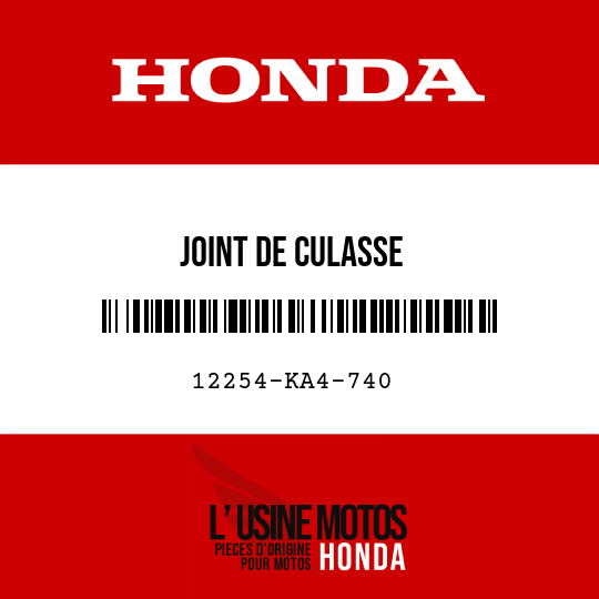 image de 12254-KA4-740 JOINT DE CULASSE