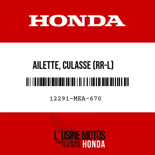 image de 12291-MEA-670 AILETTE, CULASSE (RR-L)