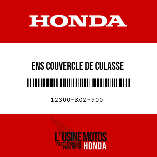 image de 12300-K0Z-900 ENS COUVERCLE DE CULASSE