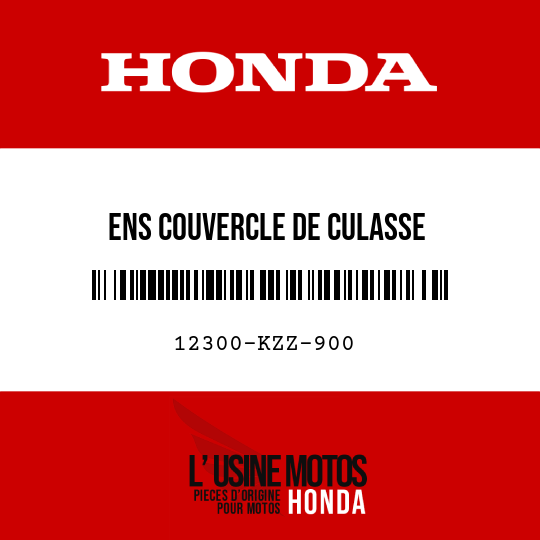 image de 12300-KZZ-900 ENS COUVERCLE DE CULASSE