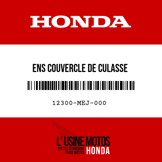 image de 12300-MEJ-000 ENS COUVERCLE DE CULASSE