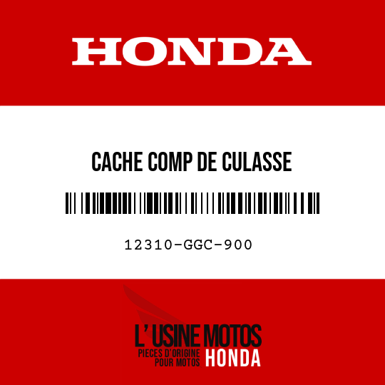 image de 12310-GGC-900 CACHE COMP DE CULASSE